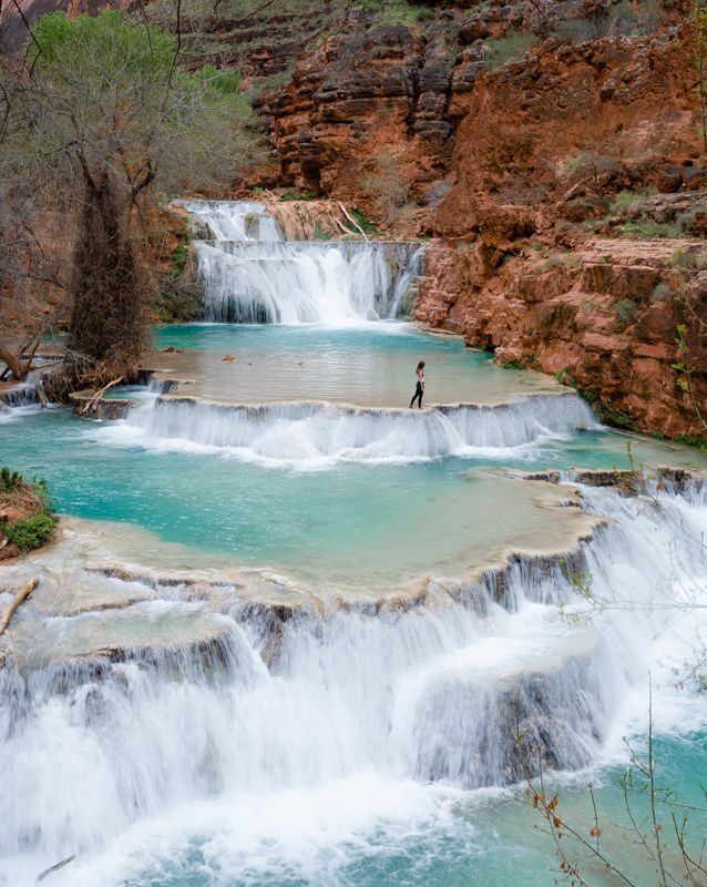 The ultimate guide to your Havasu Falls hike! If you're planning on hiking Havasu Falls in the Grand Canyon for your Arizona vacation, there are a few things you need to know.